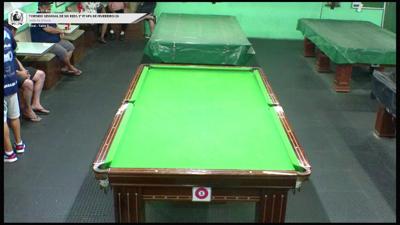 Torneio Semanal de Six Reds 3ª Etapa de Fevereiro-26