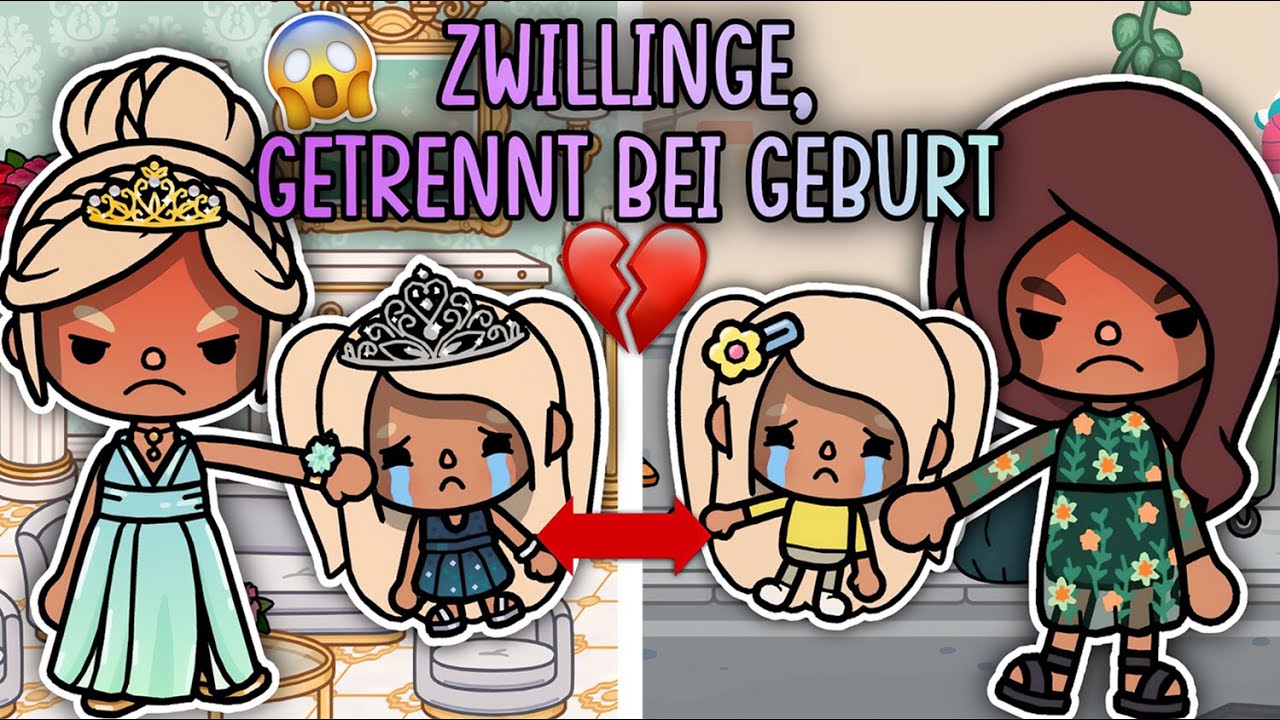 ZWILLINGE, GETRENNT BEI GEBURT! 😭💔 | PART 1 | SPANNENDE GESCHICHTE | TOCA BOCA STORY DEUTSCH