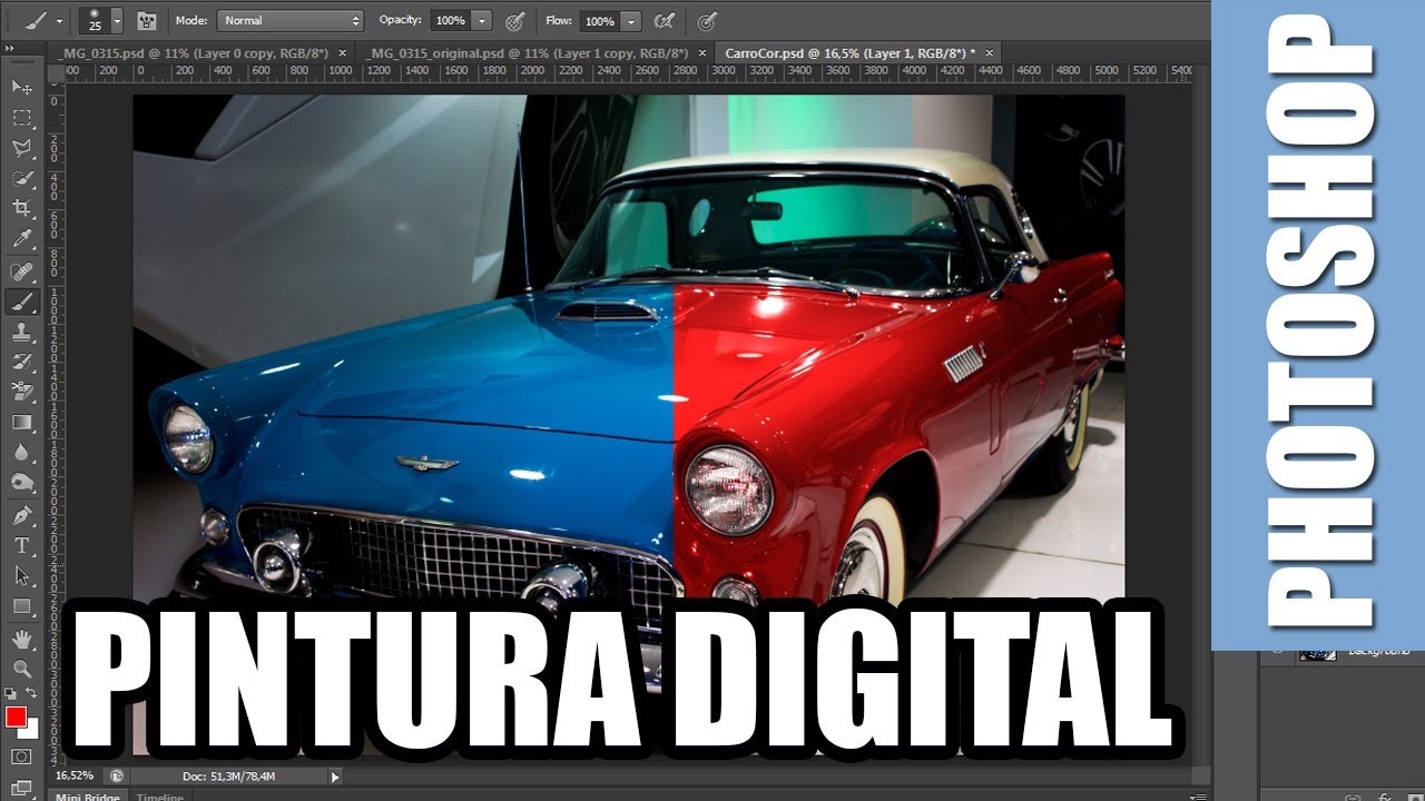 Tutorial Photoshop - Como trocar a cor de um objeto