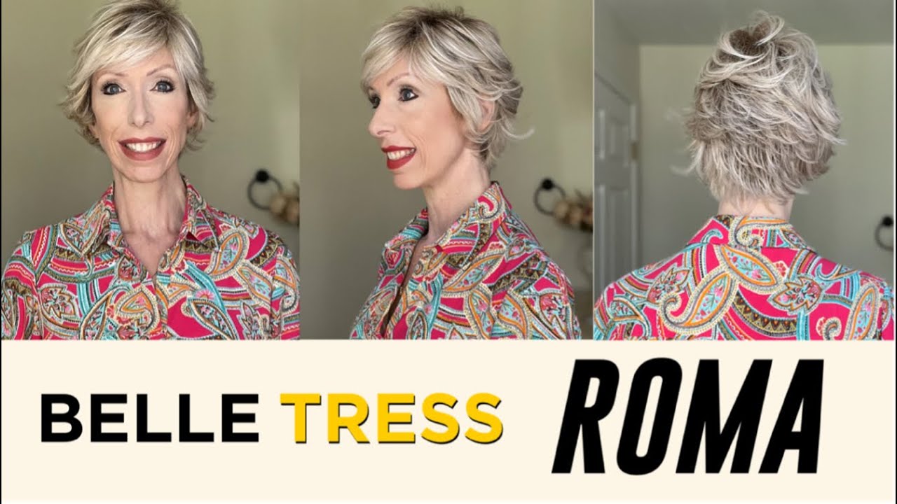 Fun Flirty Layered Short Style | BELLE TRESS ROMA WIG REVIEW