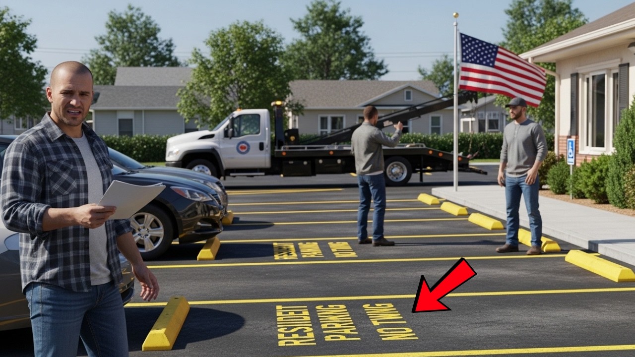 They Painted Parking Lines on My Private Driveway — So I Cleared It With Tow Trucks