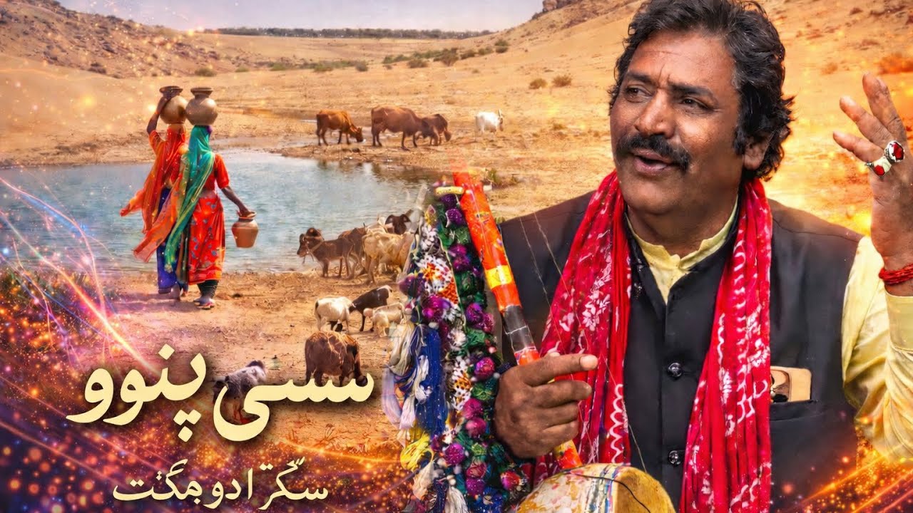 Sassi punno song awaz singer aado bhagat cholistani foik singer