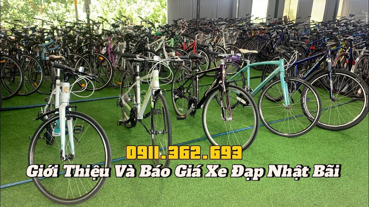 GIỚI THIỆU VÀ BÁO GIÁ XE ĐẠP NHẬT BÃI - CƠ HỘI SỞ HỮU XE XỊN GIÁ RẺ KHÔNG THỂ BỎ LỠ LH: 0911.362.693