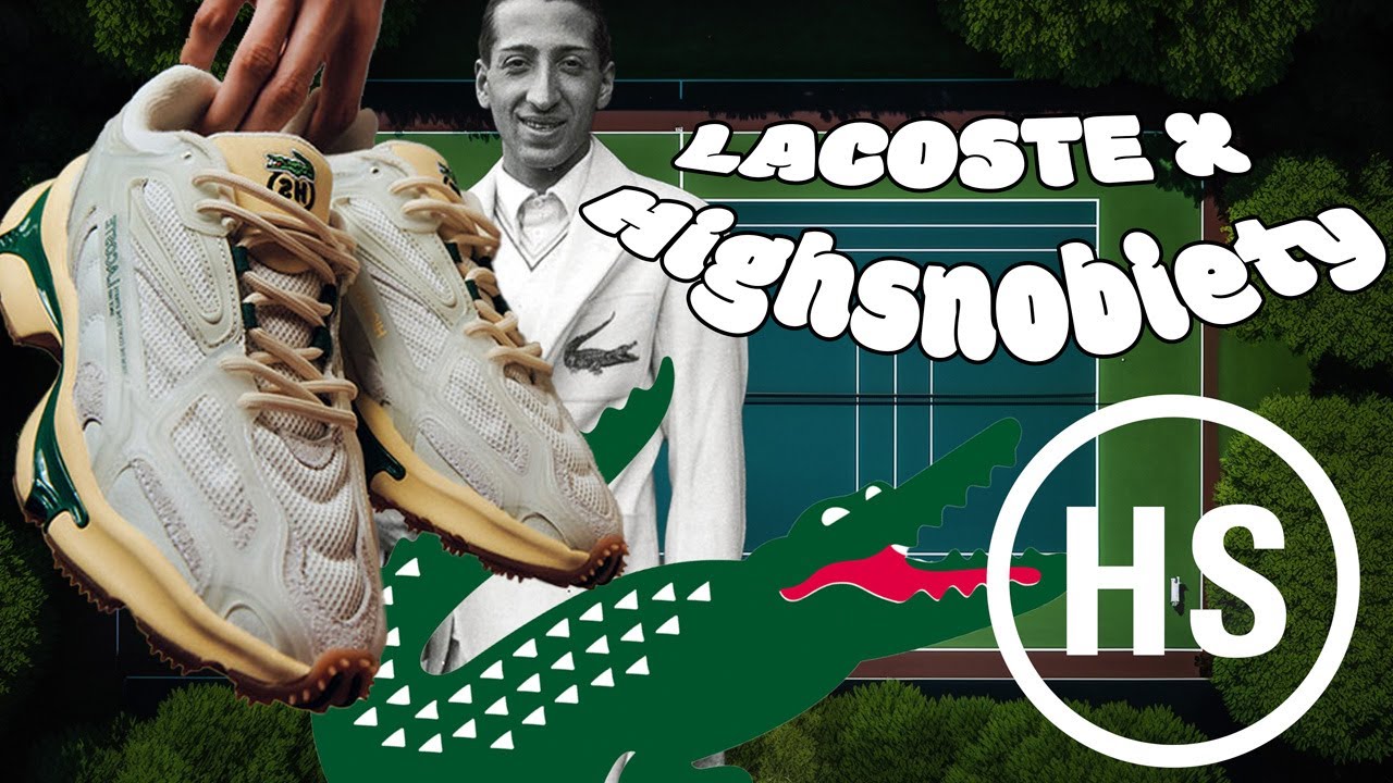 Lacoste X Highsnobiety : L003 2k24. De las canchas a las calles desde 1933.