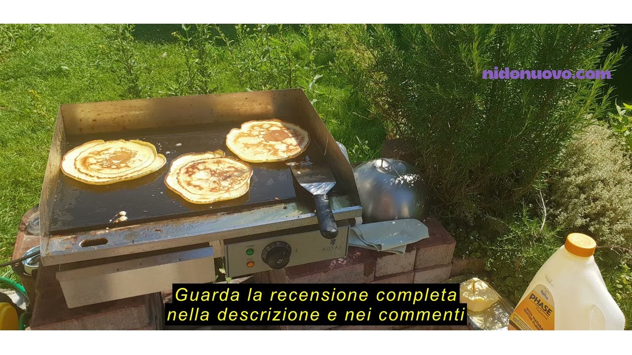 Recensione del Royal Catering - RCEG-55 - Fry top elettrico liscio - 55 cm