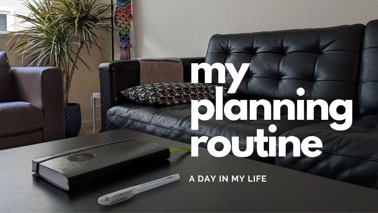 My Planning Routine | A Day in my life | VLOG