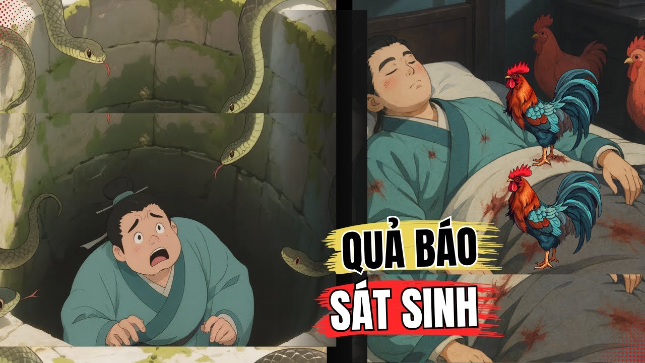 QUẢ BÁO không chờ kiếp sau BÁO ỨNG SÁT SINH CHẾT TRONG NỒI NƯỚC SÔI|10 Câu Chuyện Nhân Quả Cuộc Sống