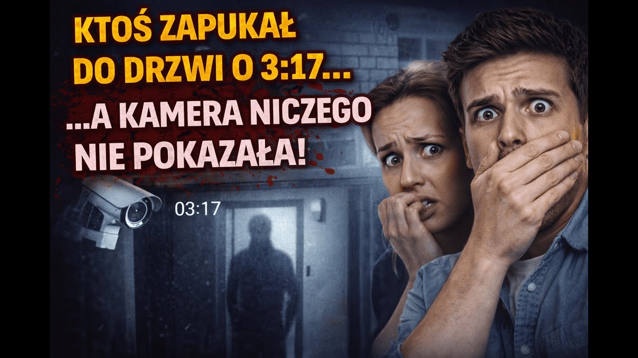 Ktoś zapukał do drzwi o 3:17… a kamera niczego nie pokazała
