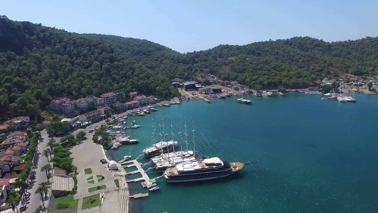 FETHİYE, KARAG&Ouml;ZLER-TERSANE B&Ouml;LGESİ HAVADAN G&Ouml;R&Uuml;N&Uuml;M