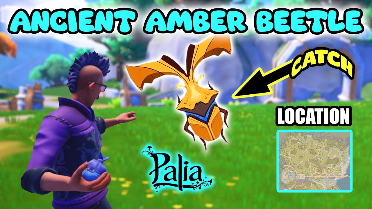 How To Catch Ancient Amber Beetle - PALIA