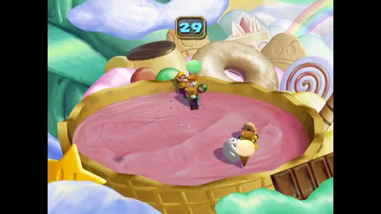 Mario Party 5 minigame: Coney Island 60fps
