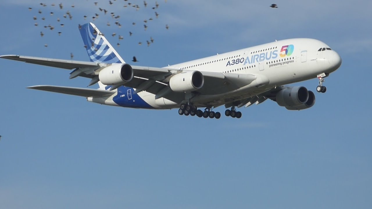 AIRBUS A380 Prototype MSN1 - F-WWOW | TRAINING TOUCH AND GO
