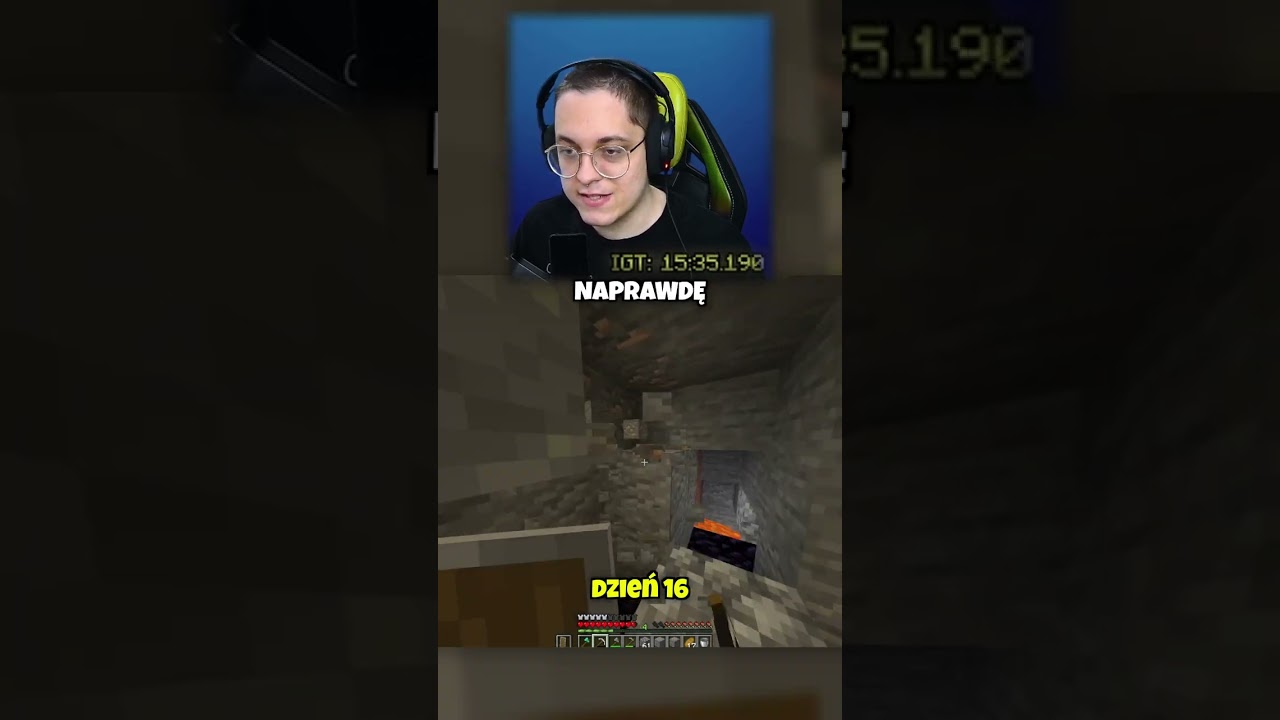 Przechodzę MINECRAFTA w 1 Minutę Dziennie! ⏱️ (Dzień 16)