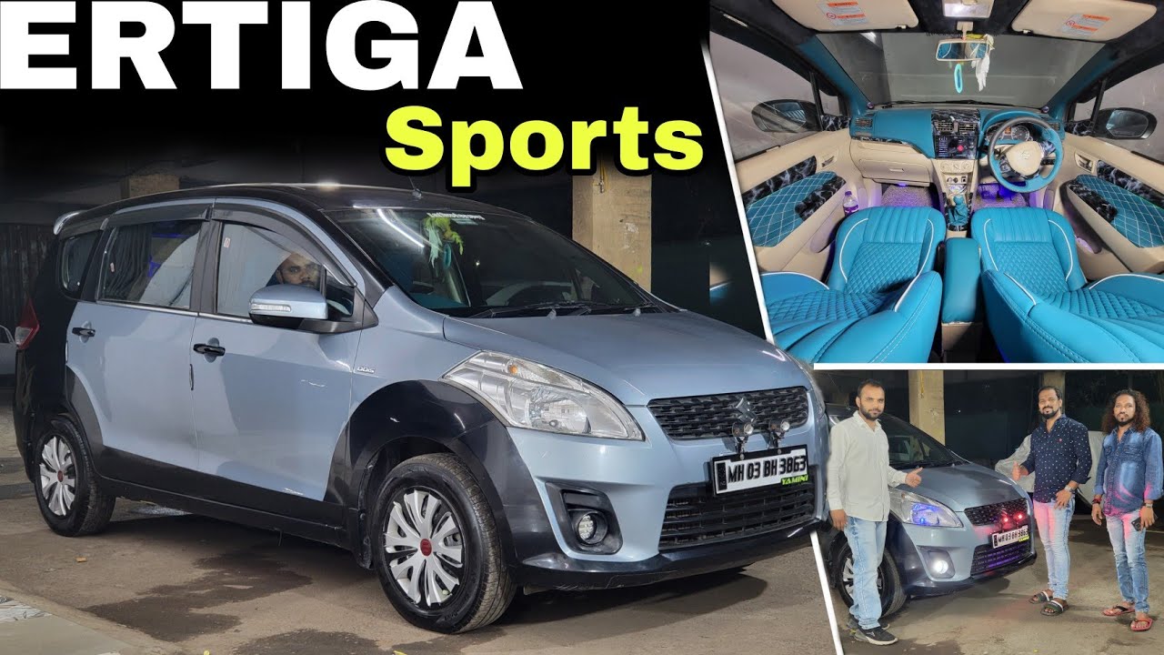 india's best 👌 old ertiga interior luxurious modification #marutisuzuki #ertigaluxuryconcept #modifi