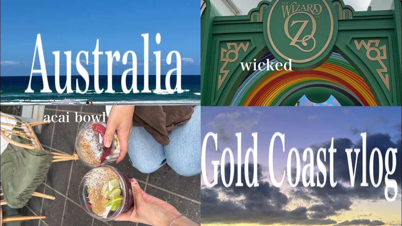 【vlog】ゴールドコースト満喫してきた🇦🇺