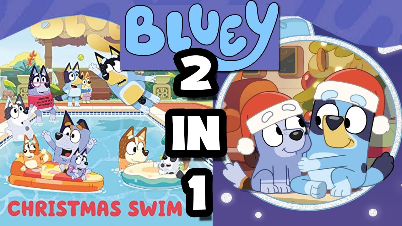 Bluey book: Christmas Books Read Aloud.