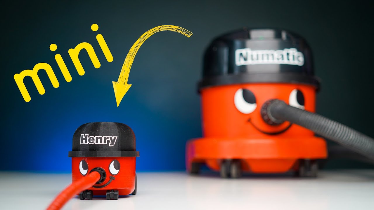 I made the smallest working hoover