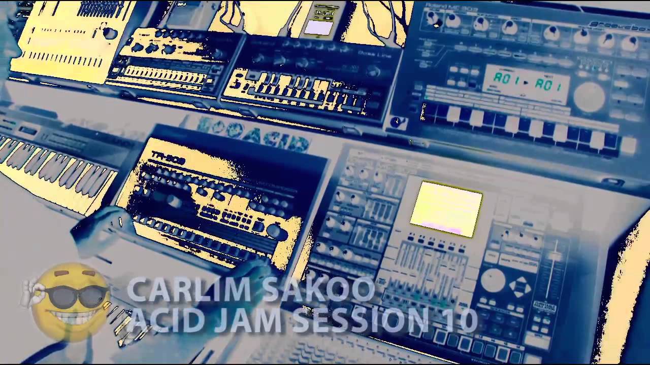 Acid Jam Session 10 (TB-303, TR-909, TR-707, TR-606, MC-909)