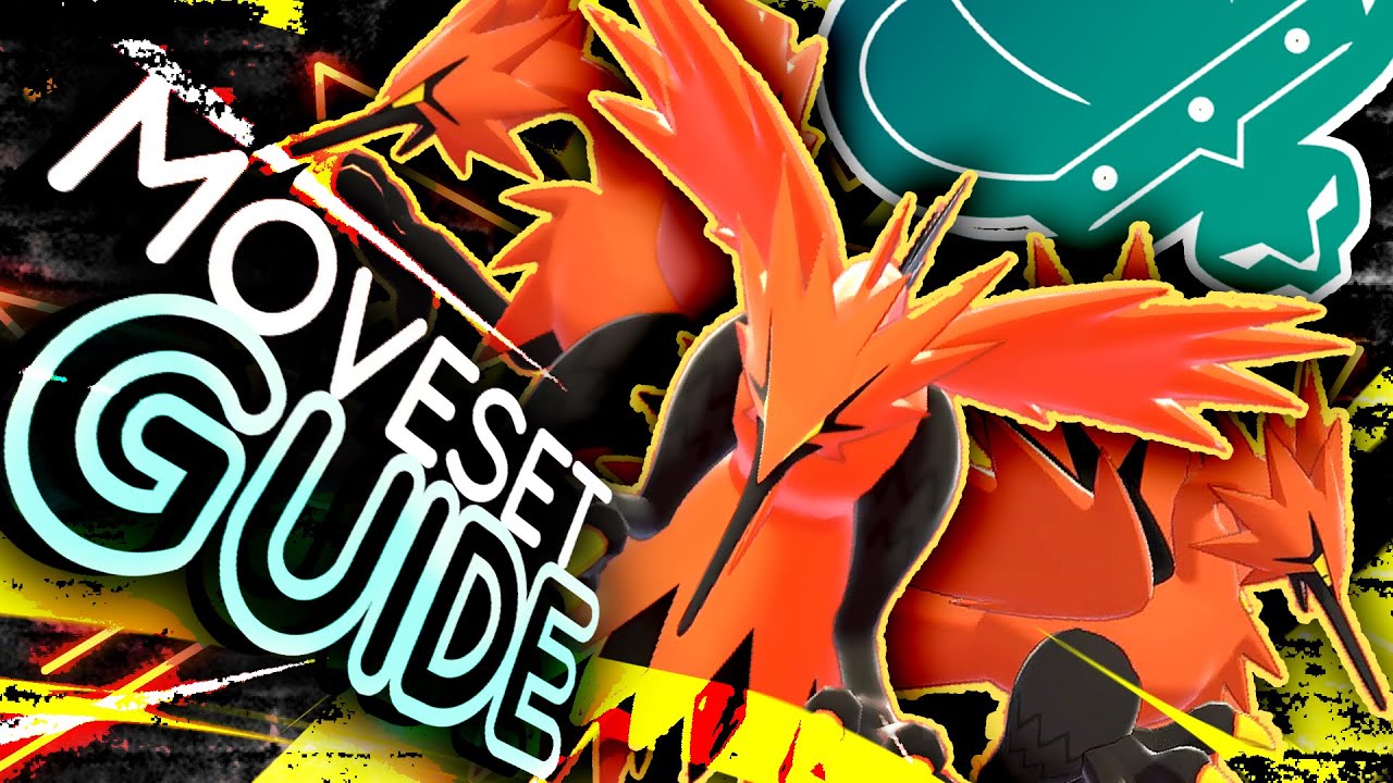 How to use ZAPDOS! Galarian Zapdos Moveset Guide! Pokemon Sword and Shield! ⚔️🛡️