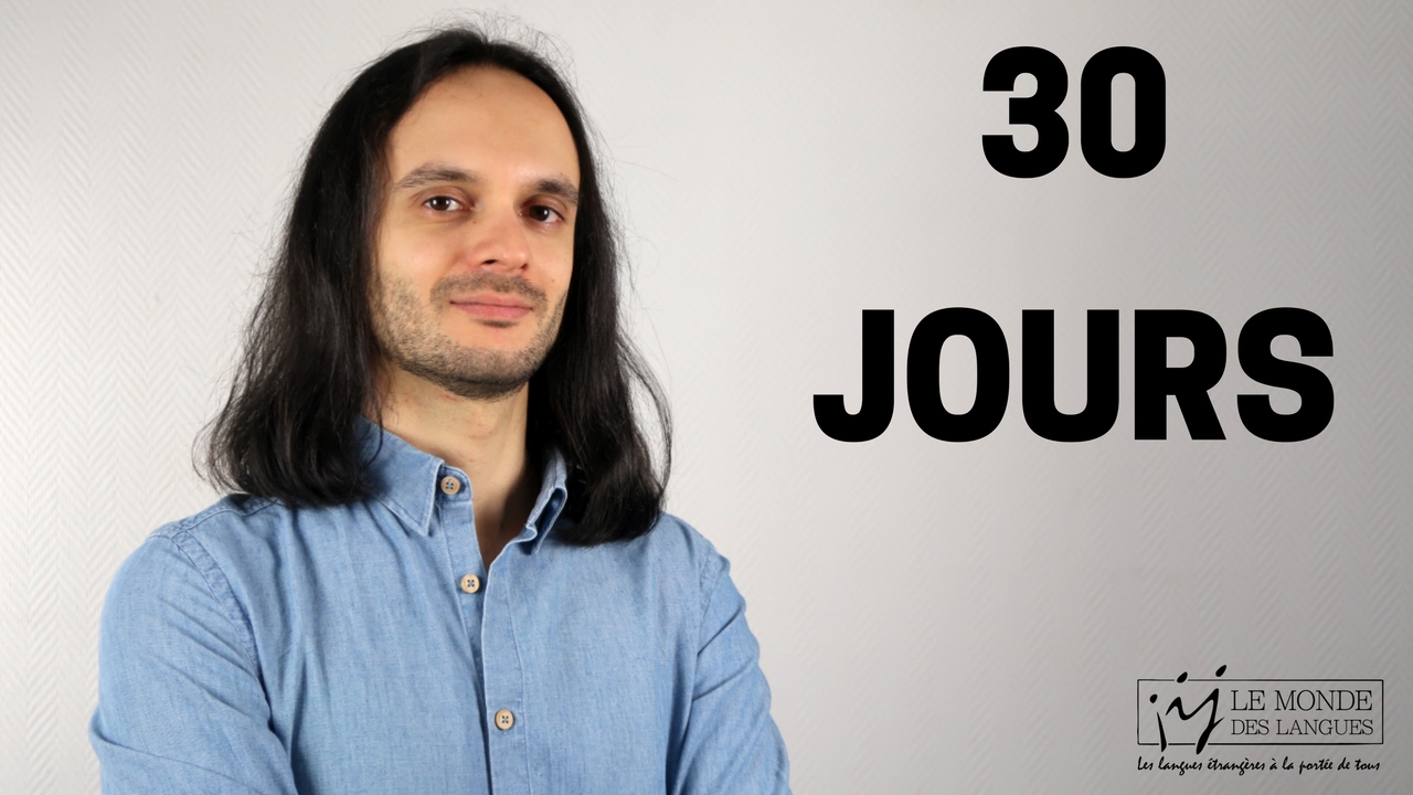 DÉFI : 30 jours pour mieux apprendre une langue