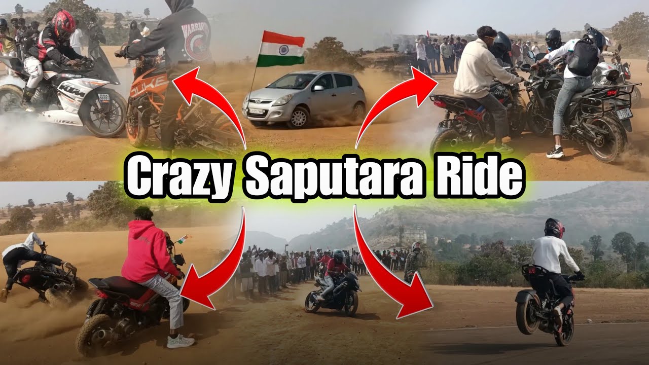Saputara Crazy Ride 🇮🇳❤️ | Stunts | Drifting 