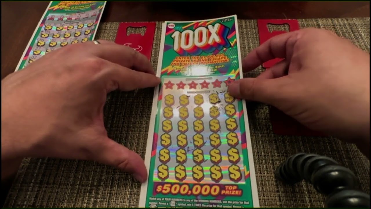 New 100X $10 Texas Lottery Scratch Tickets