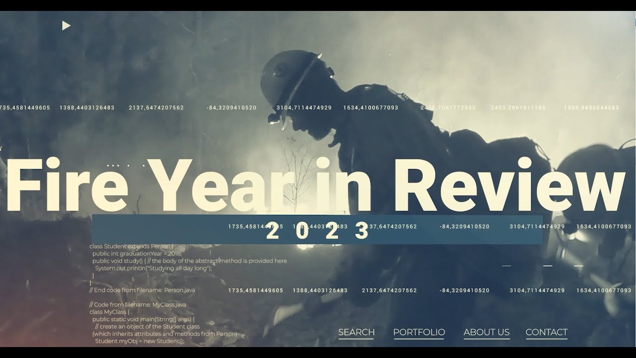 2023 Fire Year in Review