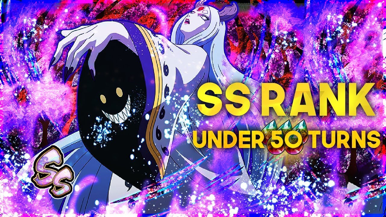 SI KAGUYA SS RANK UNDER 50 TURNS (No Nuking) | Naruto Ultimate Ninja Blazing