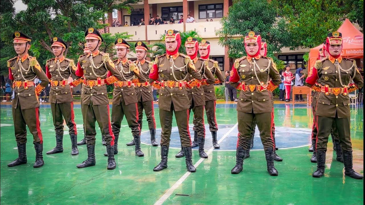 MERINDING! PASKIBRA SMPN 1 BANYUSARI A AT LKBB LOKASI 21