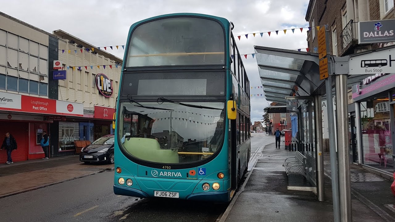 *LOUD VOITH* Ride on Arriva Midlands VDL/DAF DB250 Wright Pulsar Gemini, 4760 (FJ06 ZSF) - Route 127