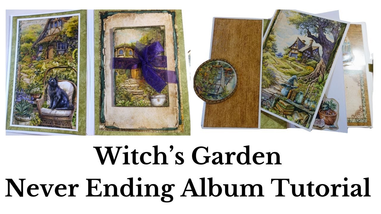 Vectoria Designs Tutorial - Witch's Garden Never Ending Album
