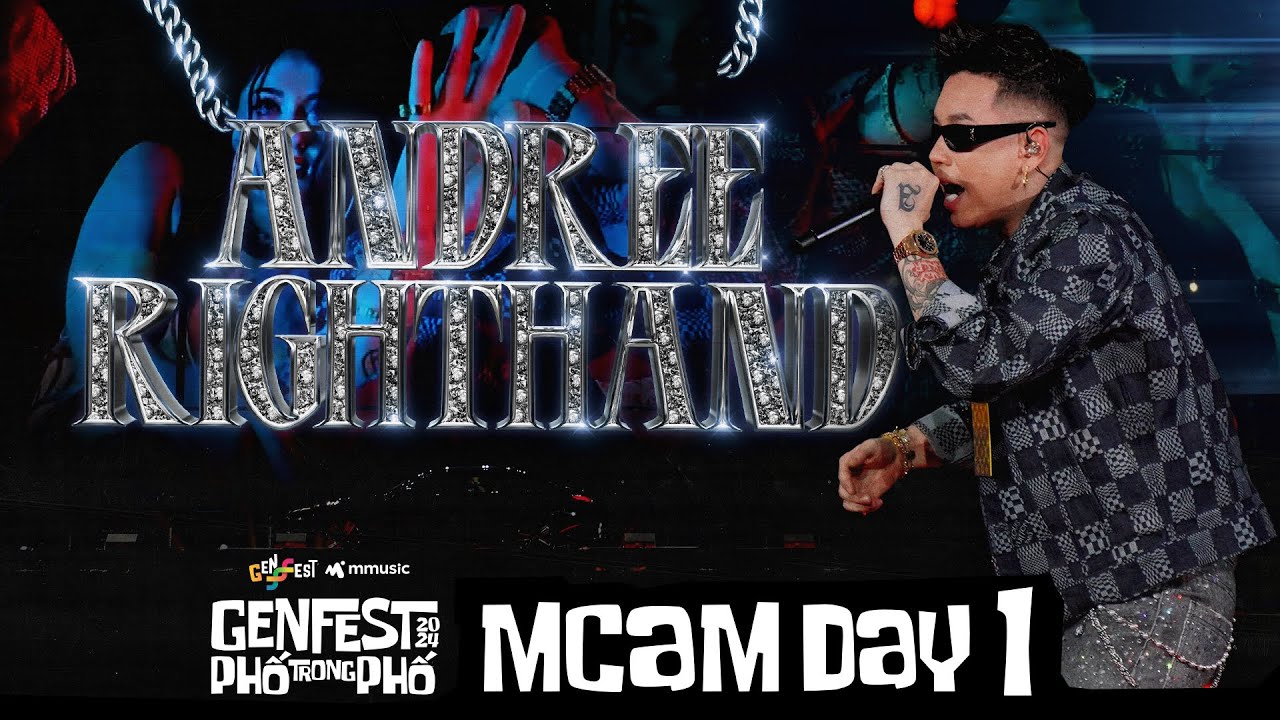 Andree Right Hand | Live at GENfest 24| MCam full performance