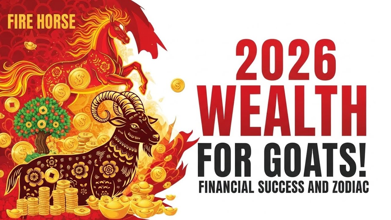2026 Chinese Zodiac Outlook: Wealth Awaits Those Born in 1943, 1955, 1967, 1979, 1991, 2003 (Goat)