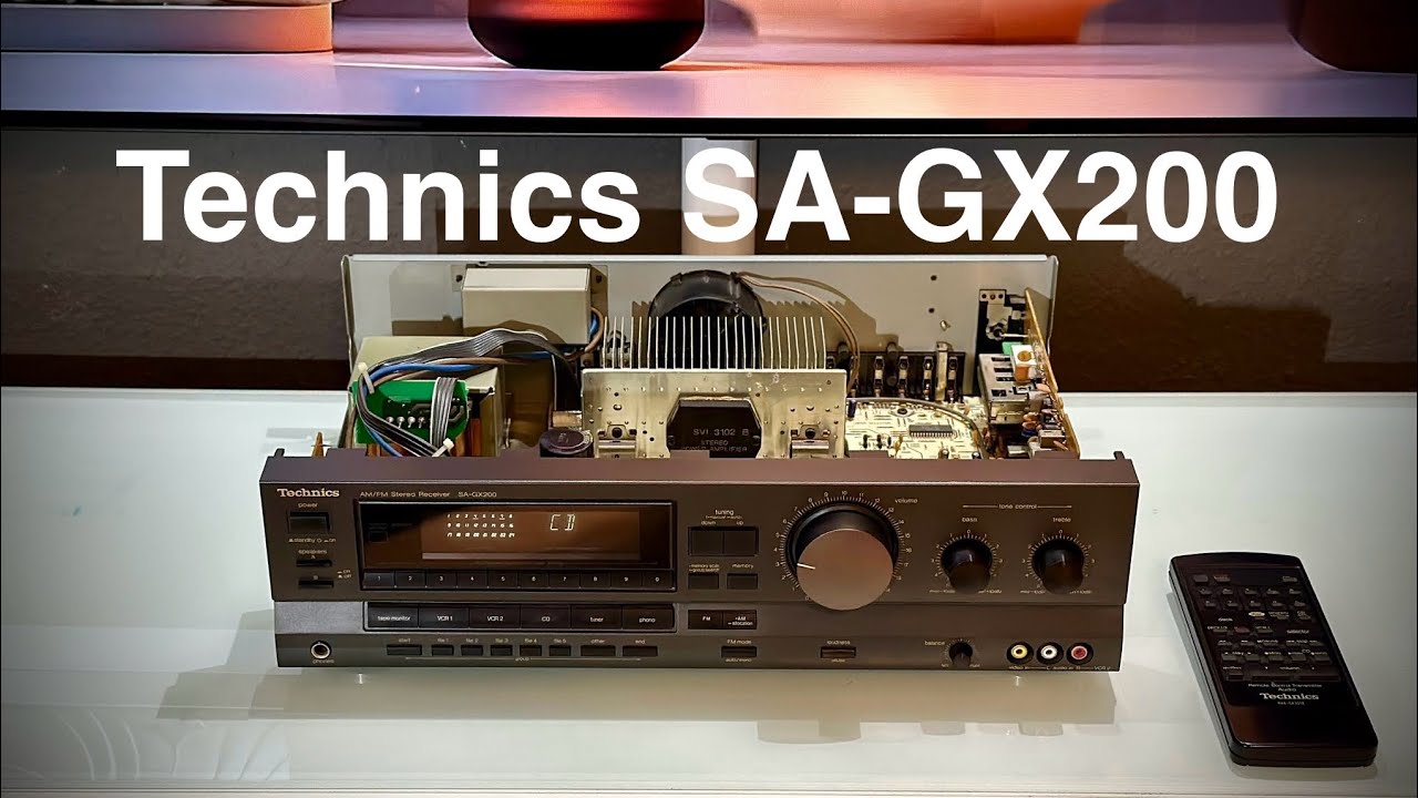 Technics SA-GX 200 Stereo Receiver Test