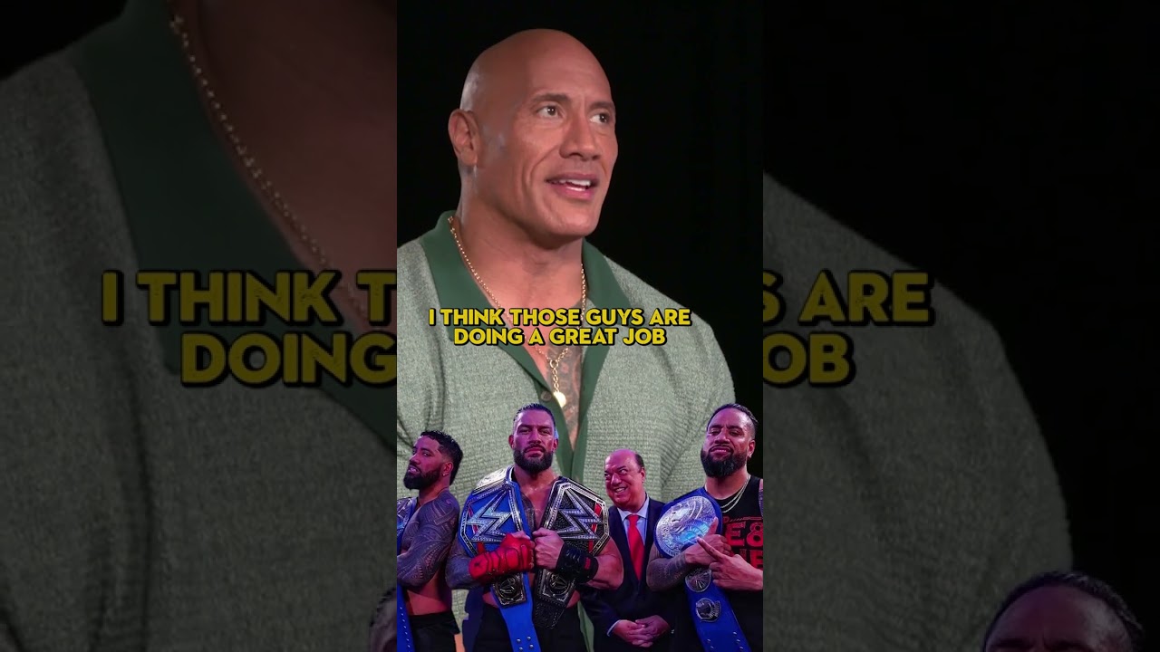 The Rock признаёт трон Романа 👀