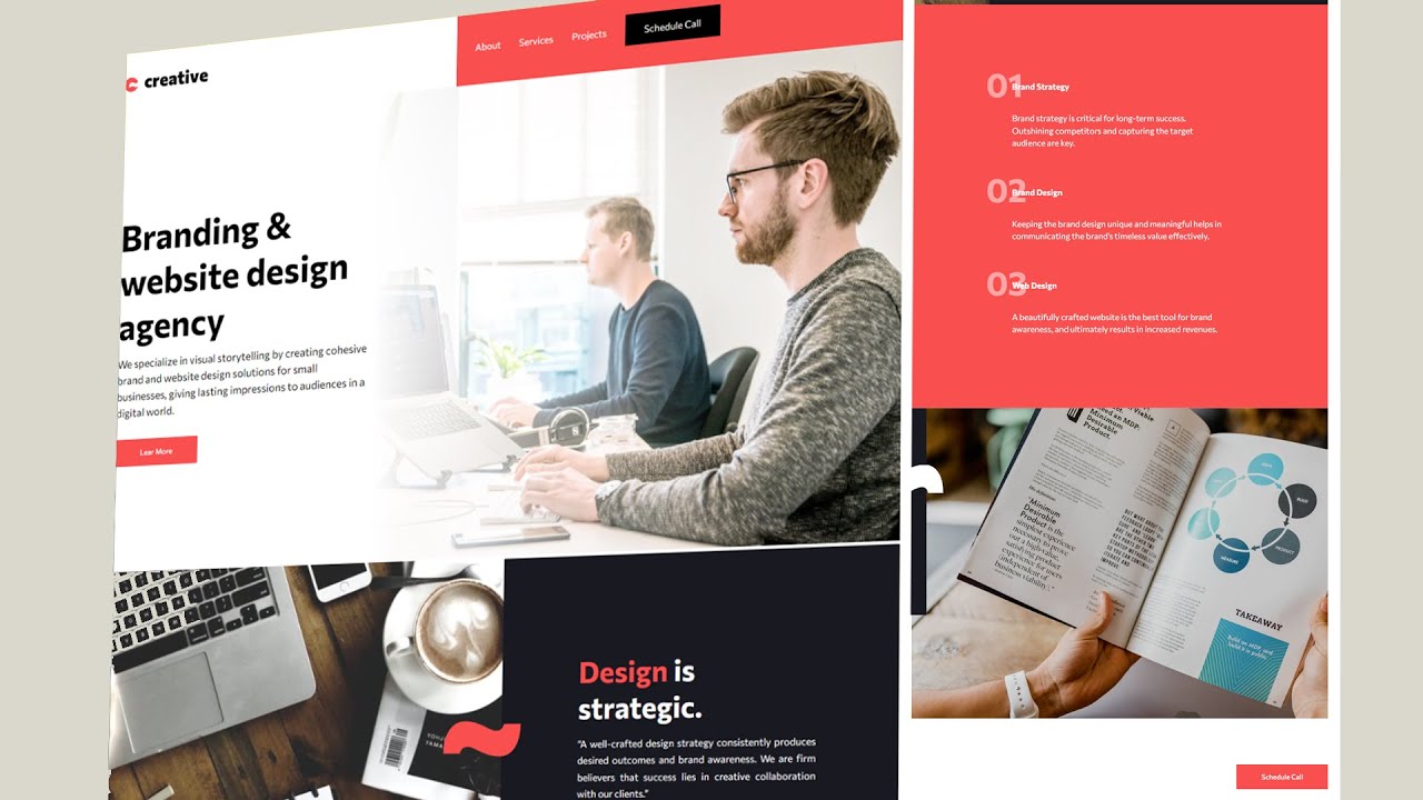 How to Build a Website using HTML CSS and JavaScript