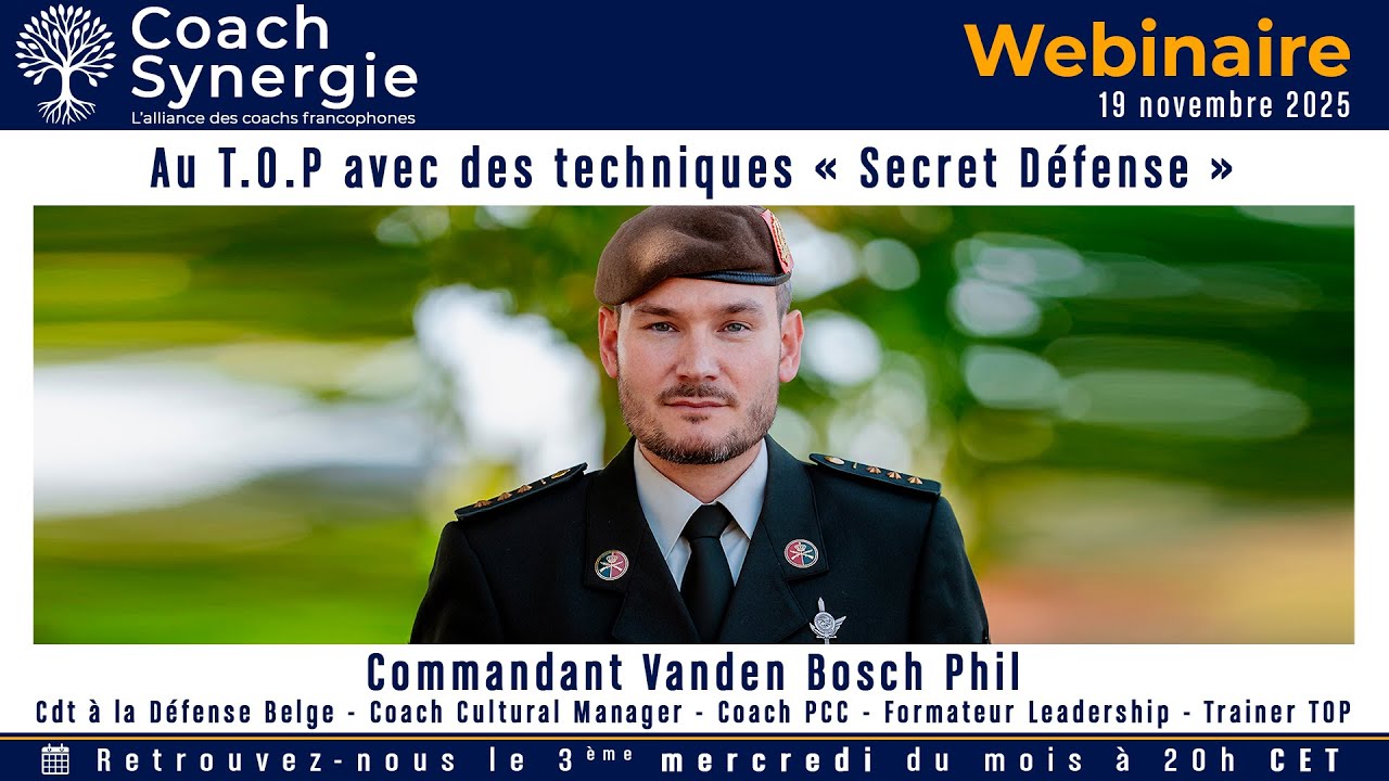 Au T.O.P avec des techniques « Secret Défense » - Cdt Phil Vanden Bosch