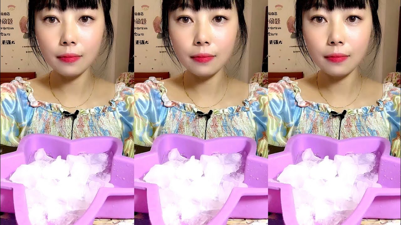HARD ICE EATING / CLEAR ICE / CRUSHED ICE EATING. ICE EATING / ZHAOFENG