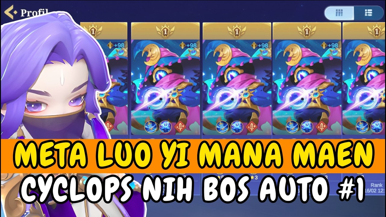 Semua Pakai Luo Yi, Gue Pilih Cyclops… Hasilnya Gila! Combo Terkuat Magic Chess Go Go Season 5