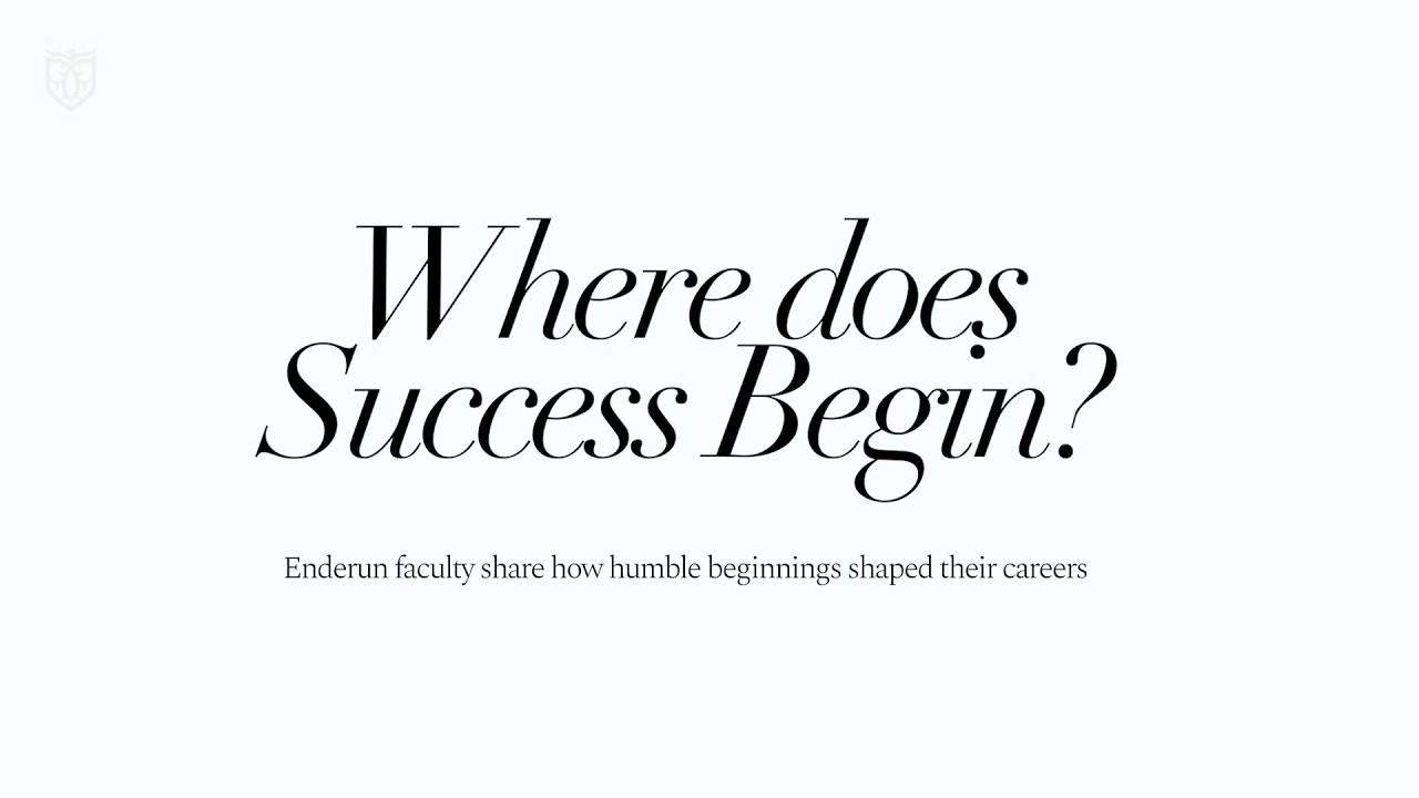 С чего начинается успех? | Enderun Colleges Inc.