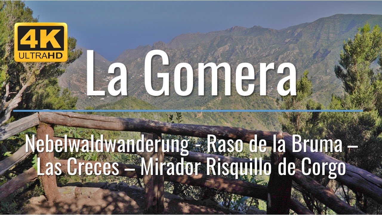 La Gomera - Nebelwaldwanderung Raso de la Bruma - Las Creces - Mirador Risquillos de Corgo