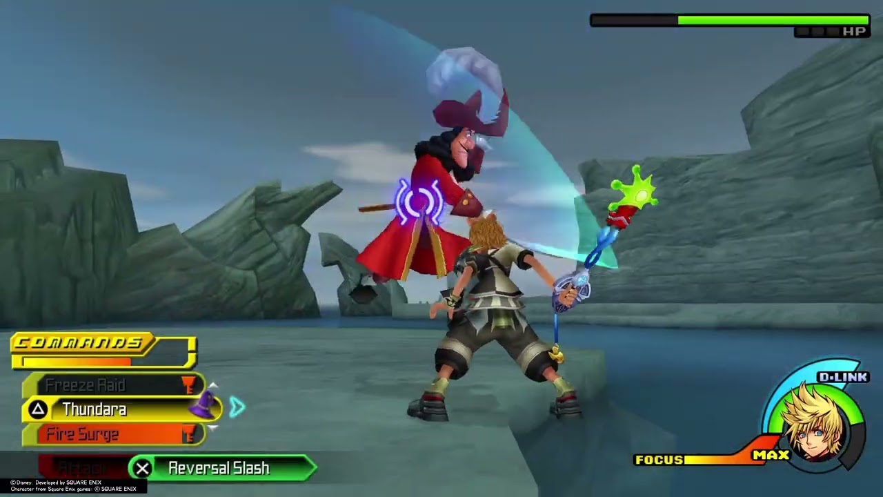 KINGDOM HEARTS - HD 1.5+2.5 ReMIX captain hook