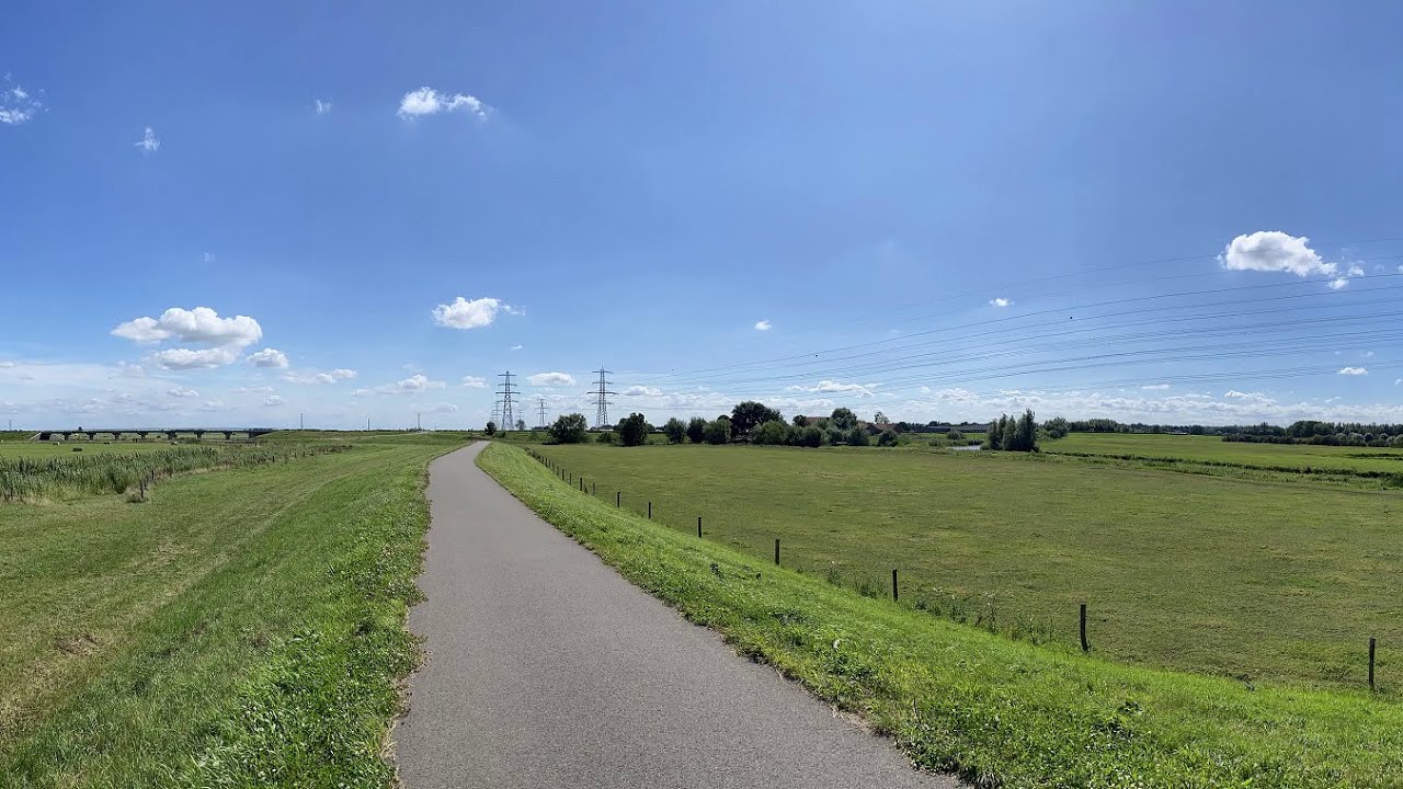 Fietstocht (40km) langs de IJssel, door Wapenveld, Heerde en Hattem - 2-8-2020