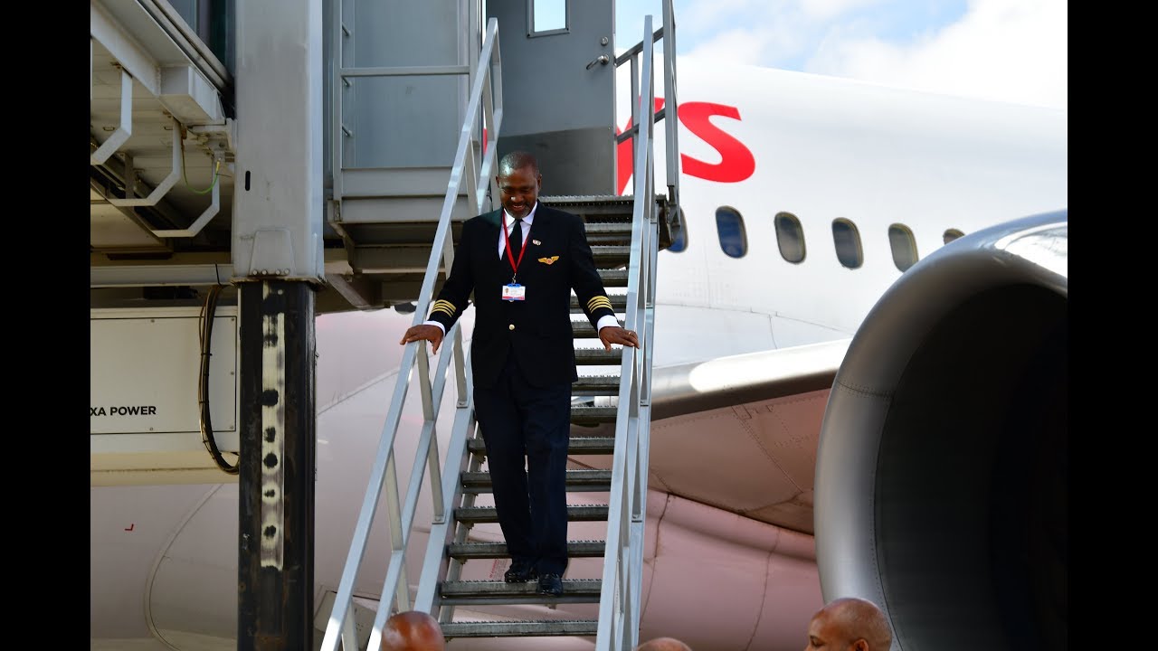 Inaugural KQ US Flight Captain Joseph Kinuthia Retires