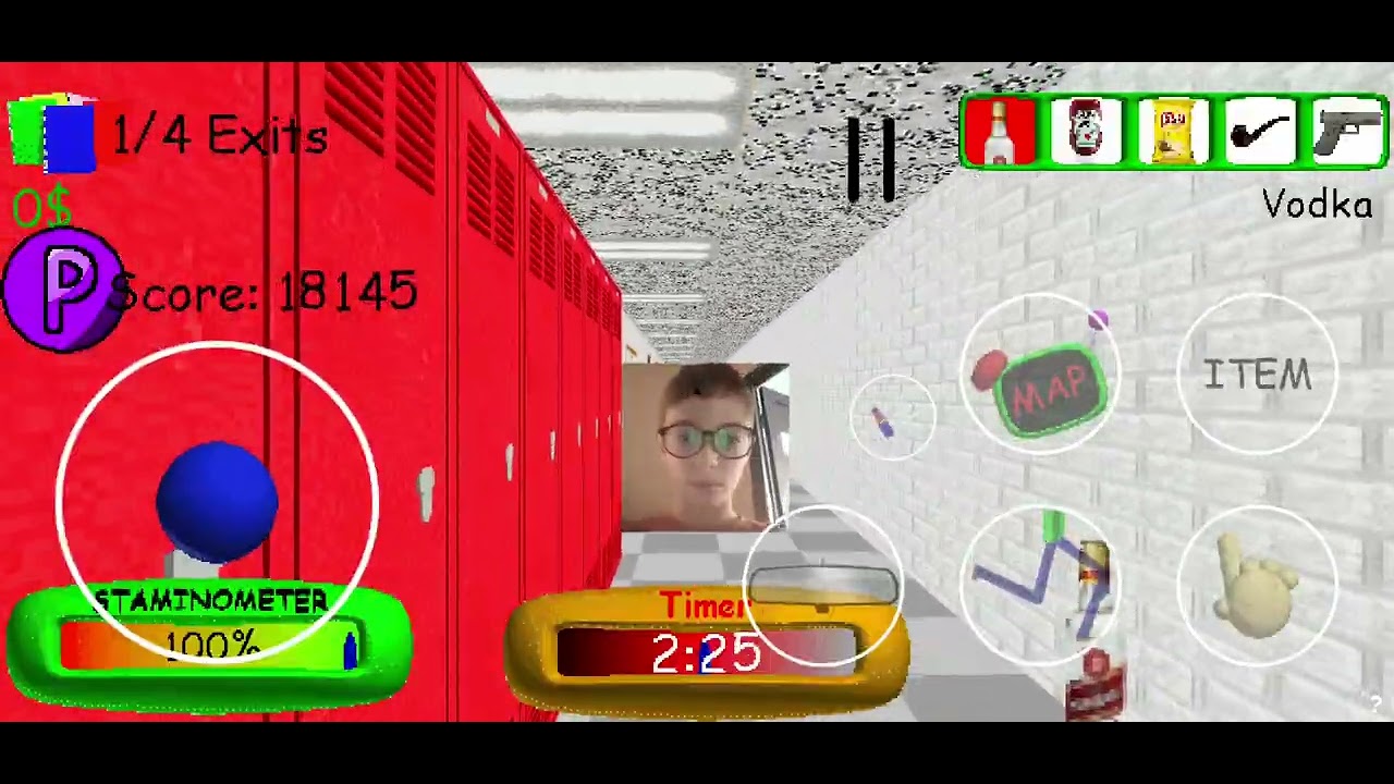 Soldier baldis basics fast style 10 laps whyyyy debug mode Android so epic