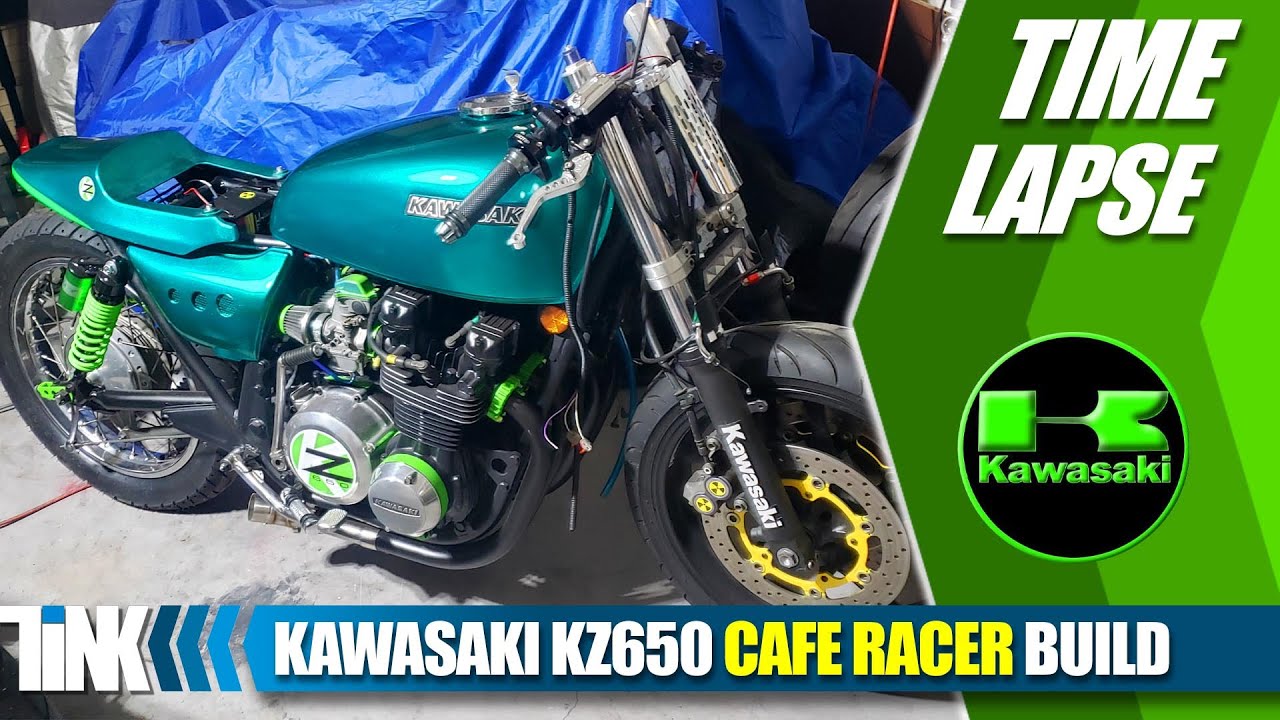 Time-Lapse: Custom Kawasaki KZ650 Café Racer Build