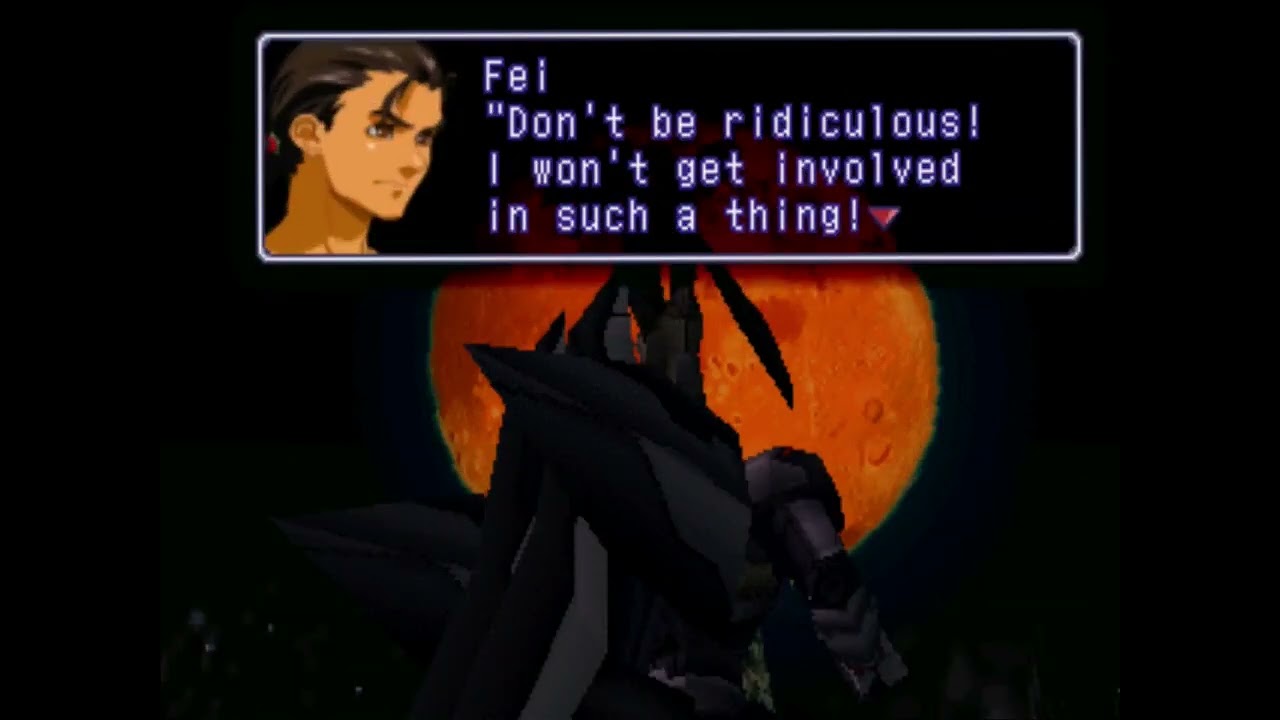 Xenogears Top 100 Scenes | 11. Grahf in the desert