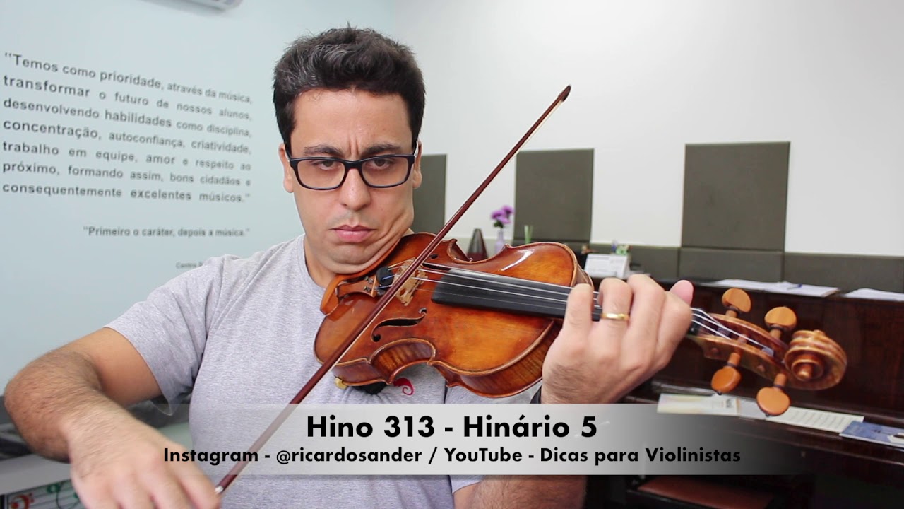 Hino 313 Violino Hinário 5 CCB
