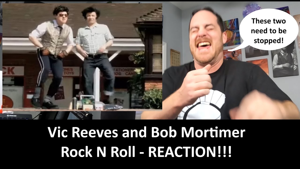 Реакция американцев на Вика Ривза и Боба Мортимера — Rock and Roll REACTION