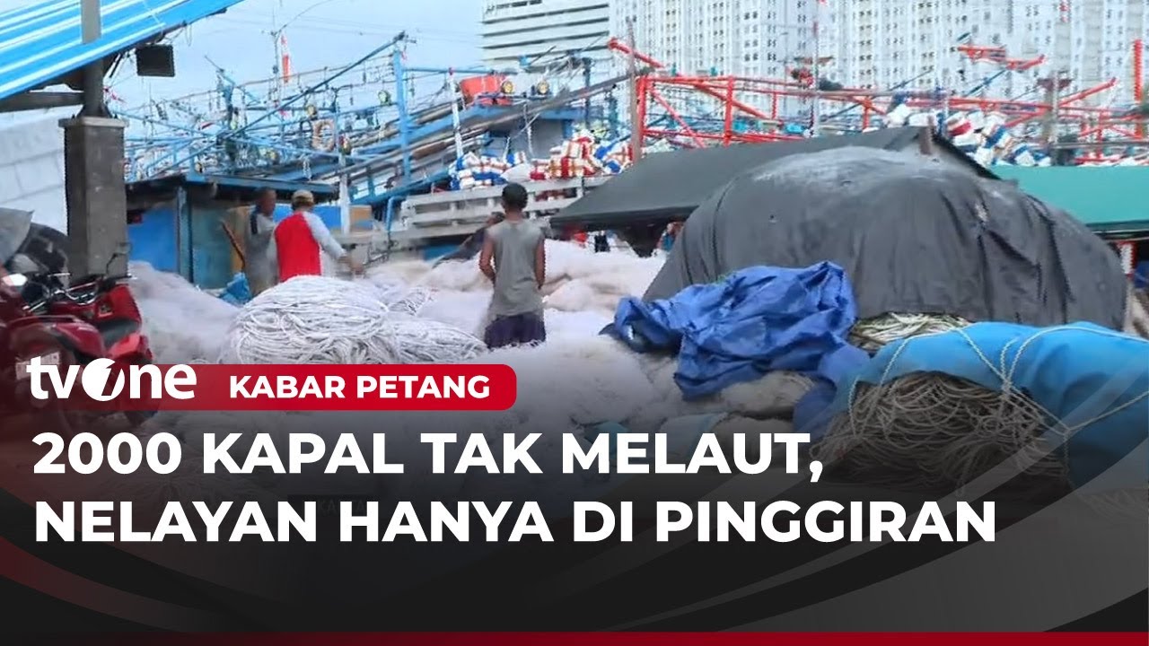 Cuaca Ekstrem, Pelabuhan Muara Angke Dipadati 2.000 Kapal | Kabar Petang
